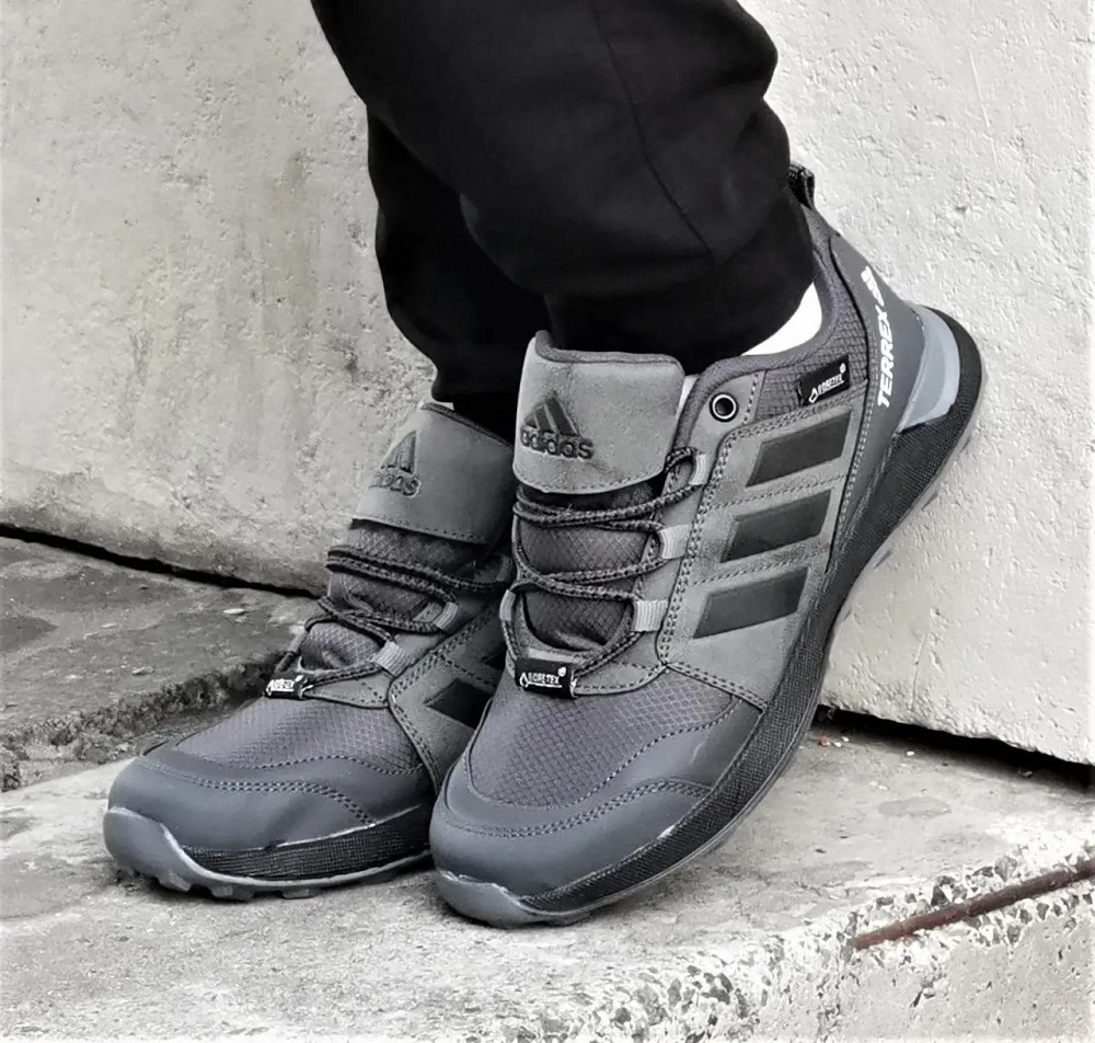 Термо Кроссовки Adidas Terrex Мужские Серые Адидас Терекс Еврозима Gore-Tex (размеры: 40,41,42) Днепр - изображение 8