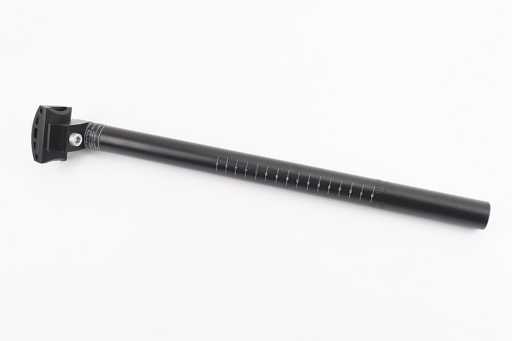 Труба сидіння MTB 25,4х400мм, алюмінієва, чорна Київ - фото 1