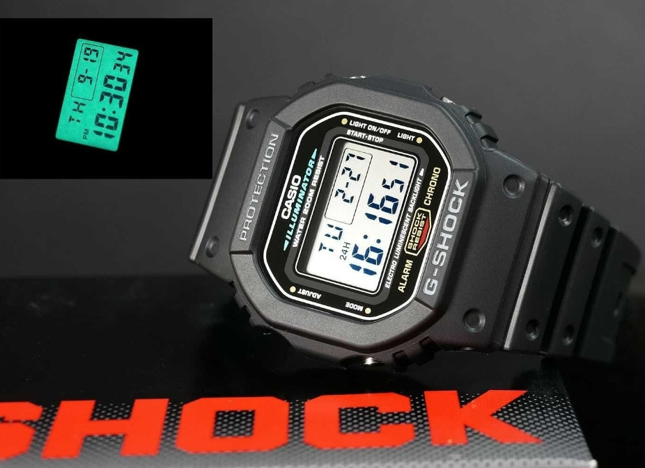 Casio DW-5600E-1V EL G-Shock (Original) Харків - фото 8