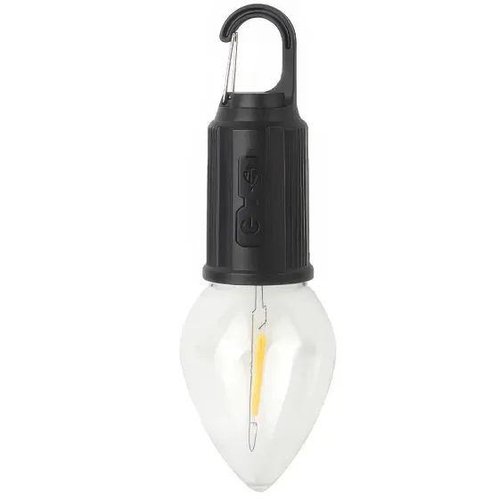 Акумуляторна підвісна лампа Camping Lamp T-03: кемпінговий LED ліхтар з карабіном, Type-C та 3 режимами Одеса