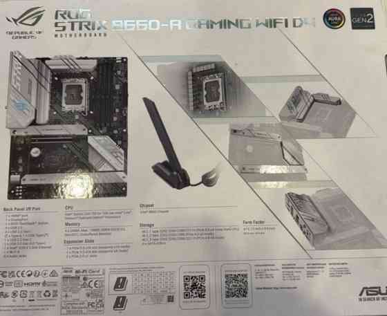 Материнська плата Asus ROG Strix B660-A Gaming D4 WiF D4. Харків