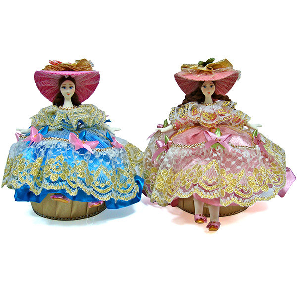 Сувенір лялька-скринька Панночка Київ - фото 1