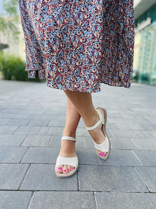 Tamei Босоніжки жіночі Tamei 0573-1 бежеві (літо, шкіра натуральна) (5260) 36-40 Коломия - фото 7