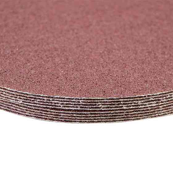 Шлифовальный круг без отверстий Ø150мм P60 (10шт) SIGMA (9121341) Ровно