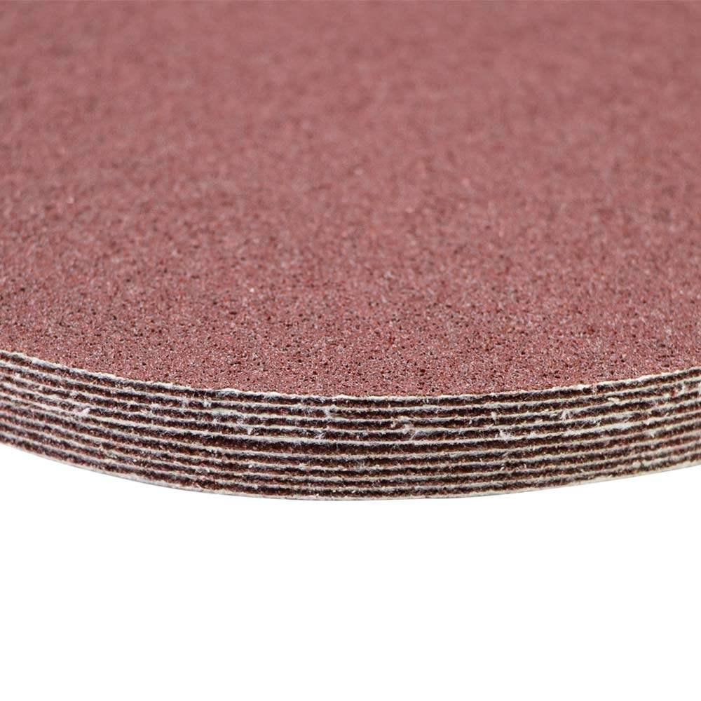 Шлифовальный круг без отверстий Ø150мм P60 (10шт) SIGMA (9121341) Ровно - изображение 4