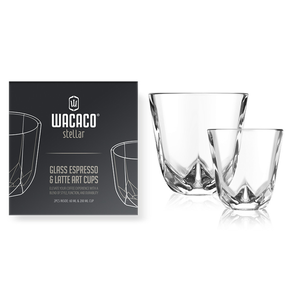 Набір стаканів скляних Wacaco, 2шт, 60 + 200 мл Київ - фото 10