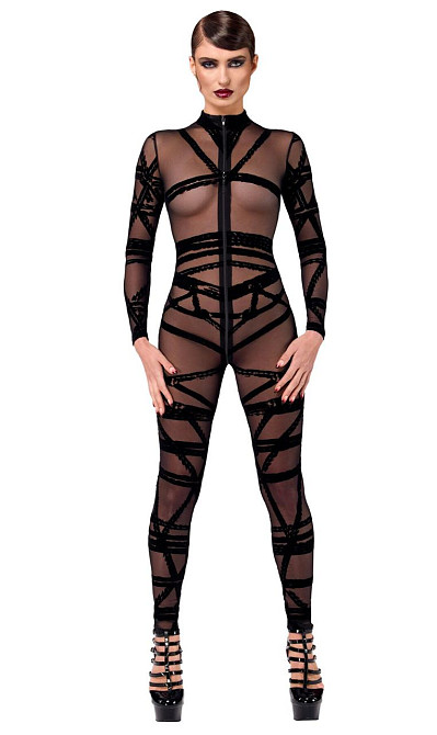 Комбінезон Noir Handmade F357 Bondesque Catsuit S Sex Aura Київ - фото 1