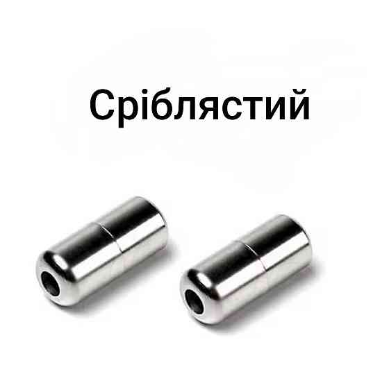 Застібка для шнурків  металева 2 шт. Сміла