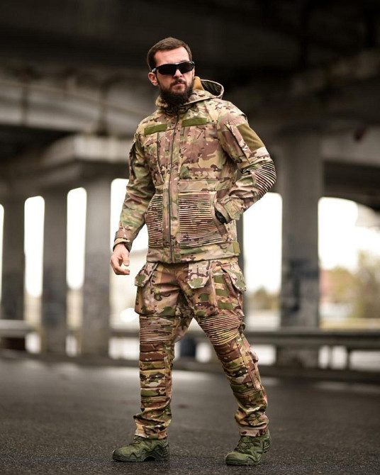 Штурмовой тактический костюм софтшел SHARCK   ПП8163 L Одесса - изображение 2