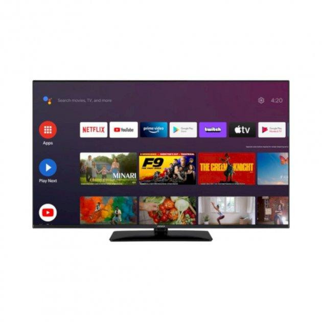 TV 55 AIWA QLED-855UHD-SLIM UHD/QLED/T2/Android 11/2 x 10W/Dolby Digital/VGA//Wi-Fi/Black Київ - фото 1