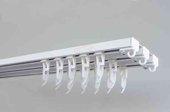 Стельовий карниз для штор БР-19/1 (фурнітура люкс) Бровари