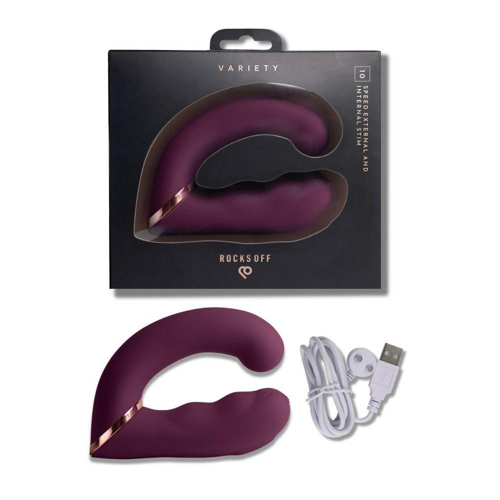 Вібратор Rocks Off Variety Burgundy Sex Aura Київ - фото 7