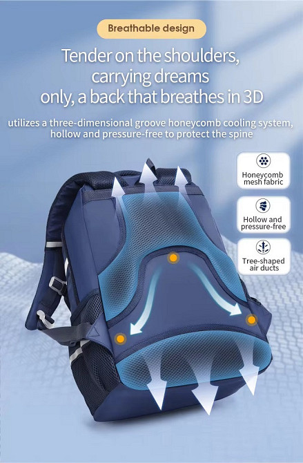 Рюкзак Tigernu T-B9037 15.6" Чорний Київ - фото 6