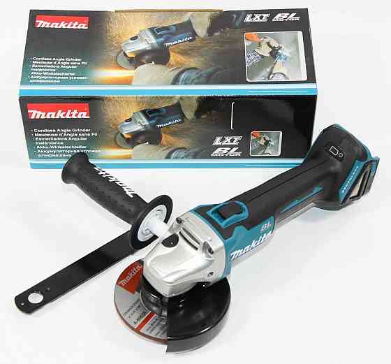 Акумуляторна кутова шліфувальна машина (безщіткова болгарка) Makita DGA 504 Z : 18B (без АКБ) Київ