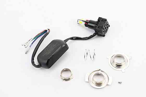 Лампа фари діодний LED-4 SUPER універсальна (к-кт різних кріплень), з стабілізатором Київ