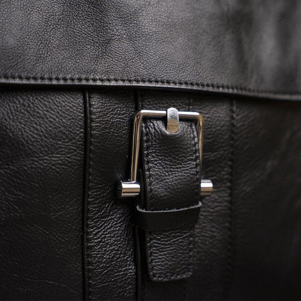 Мессенджер чоловічий шкіряний Чорний (Vintage) Київ - фото 3