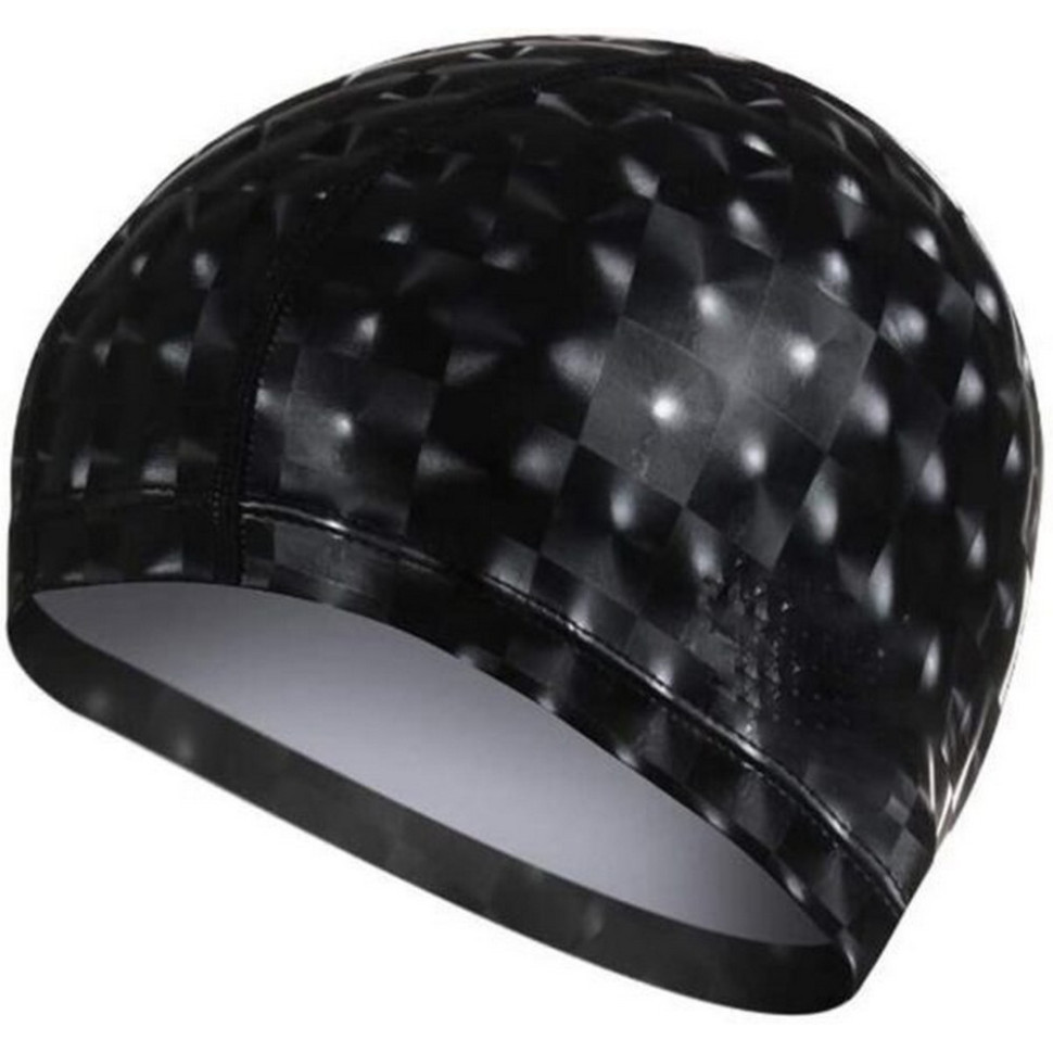 Шапочка для плавания детская Shine NE-SW-360-B, черная Винница - изображение 1