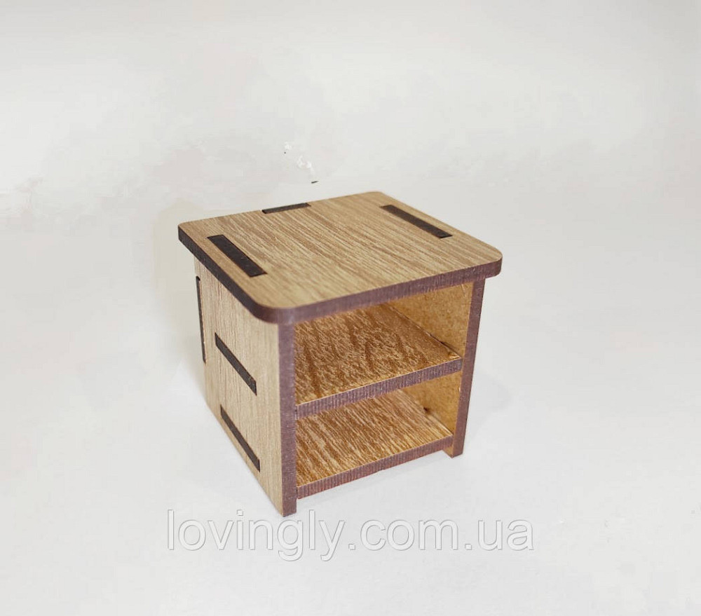 Набір меблів універсальний 10 одиниць. Відтінок Сонома. Меблі для ляльок. Ірпінь - фото 9