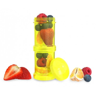 Контейнер для хранения продуктов Twistshake 2 шт 100 мл Желтые (24888) Винница - изображение 2