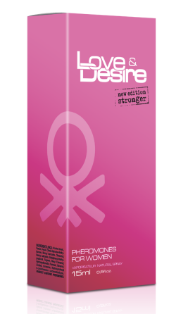 Туалетна вода з феромонами для жінок Love & Desire for Women, 15 ml Sex Aura Київ