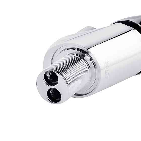 Змішувач для кухні рефлекторный Kroner KRM Odra - C032RED червоний/хром Київ