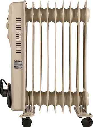 Обігрівач масляний, радіатор, INTERLUX INO-9020W, 2 кВт, 20м2. Київ