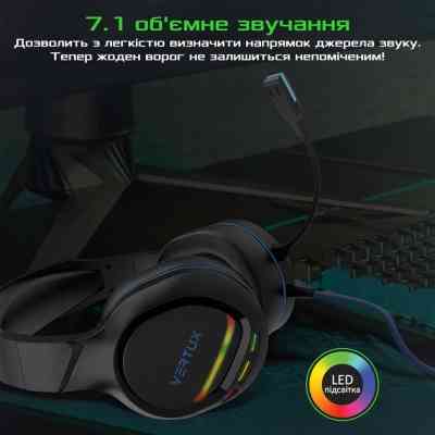 Навушники Vertux Tokyo 7.1 Mini Jack 3.5мм Blue (tokyo.blue) Вінниця