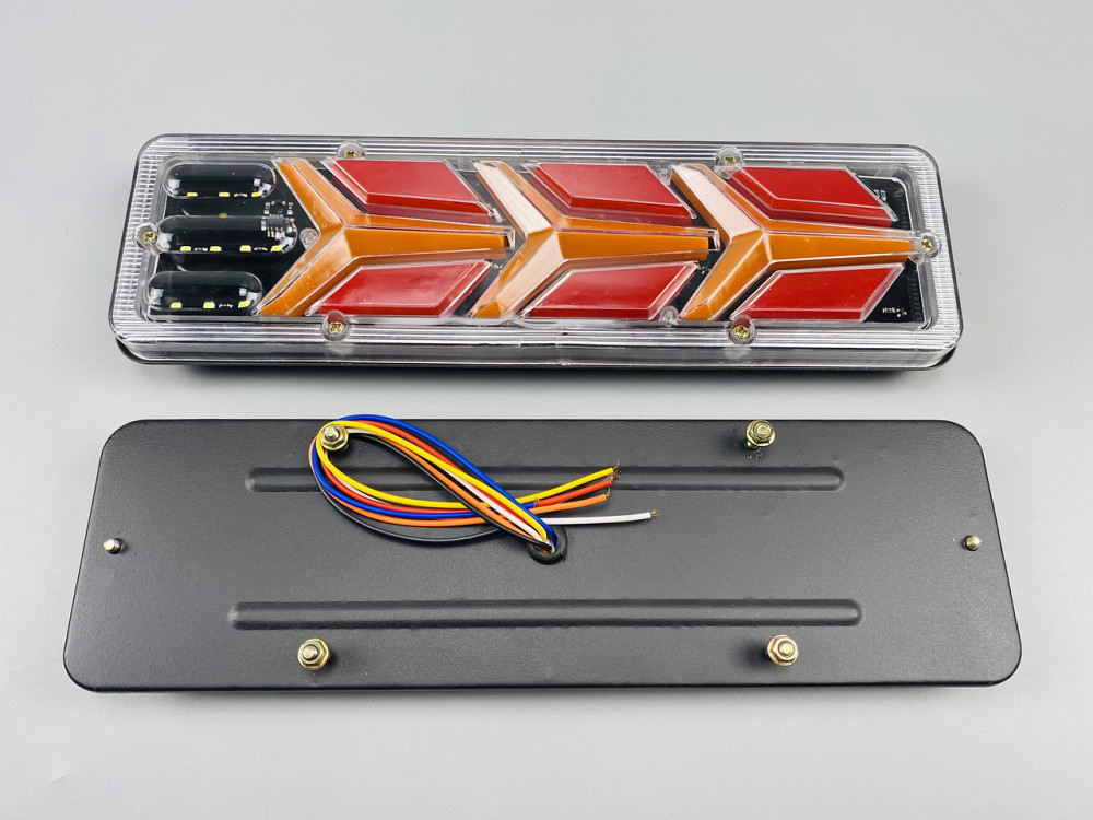 Багатофункціональний задній ліхтар для вантажівки світлодіодний ходовий ліхтар з динамічним індикатором Мукачево - фото 10