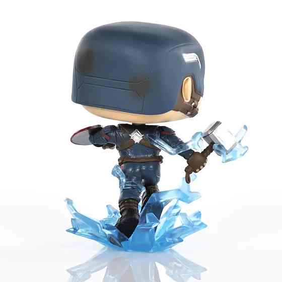Ігрова фігурка Funko POP! cерії Месники: Фінал - Капітан Америка з мйольніром Дніпро