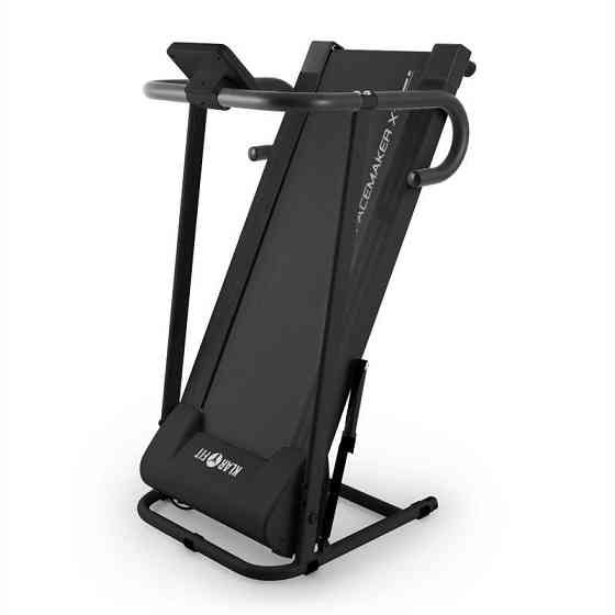 Беговая дорожка Pacemaker X1 10 км/ч тренировочный компьютер черный Черный (Германия, читать описание) Ровно