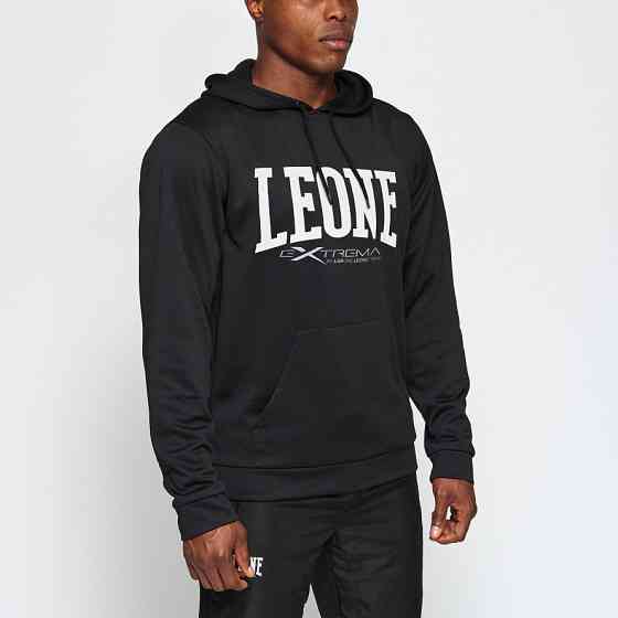 Толстовка з капюшоном Leone Logo Black S Каменское