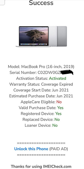 Ноутбук Apple MacBook Pro 16 (2021) i7 Pro 5600x 512Gb. Київ - фото 6