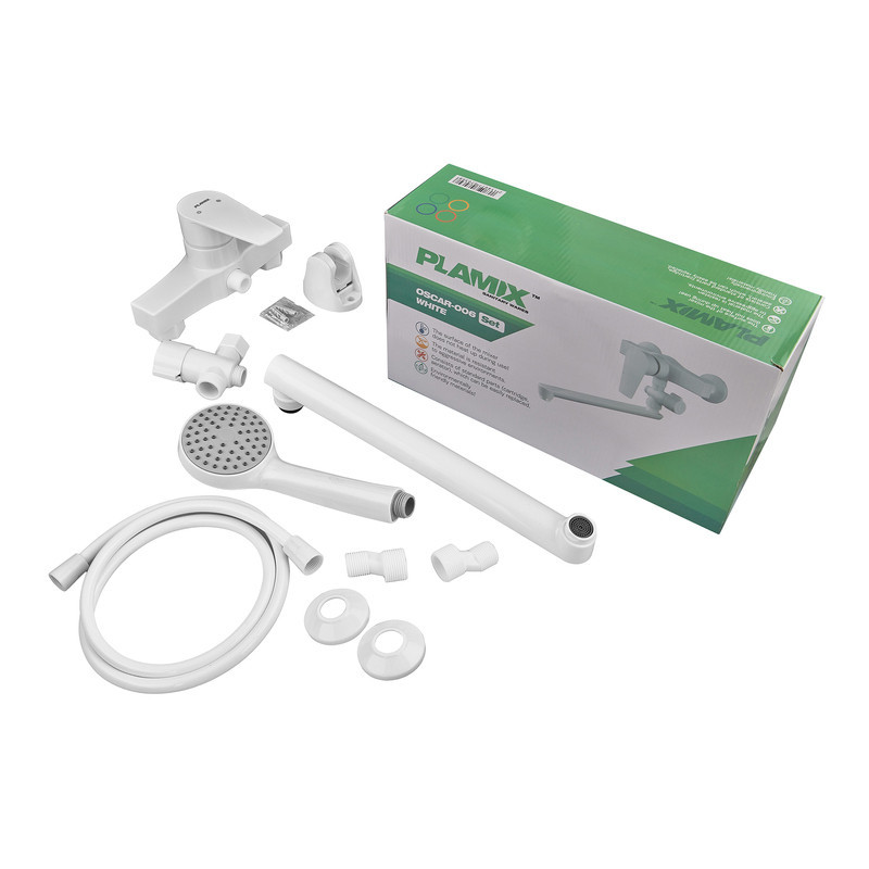 Змішувач для ванни PLAMIX OSCAR-006 SET WHITE    ( PM0703 ) 34721 Харків - фото 4