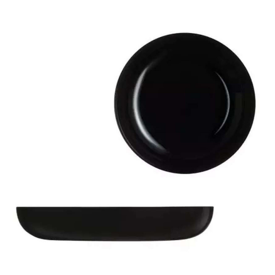 Блюдо сервірувальне 21см чорний P6361 Friends Time Luminarc Житомир - фото 3