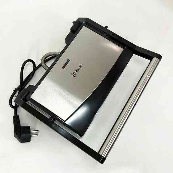 Электрогриль контактный складной прижимной, Гриль для гостиниц для гриля, Домашний гриль бутербродница VF-15 Львов