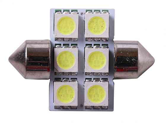 Лампа діодна SV8.5-8 (біла, 6 кристалів) Мукачево