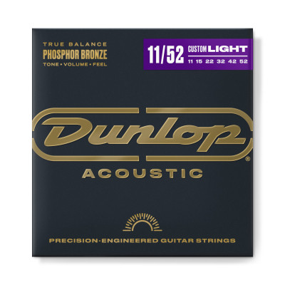 Струни для гітари Jim Dunlop Phosphor Bronze Acoustic Guitar Strings (11-52) (DAP1152) Вінниця - фото 1