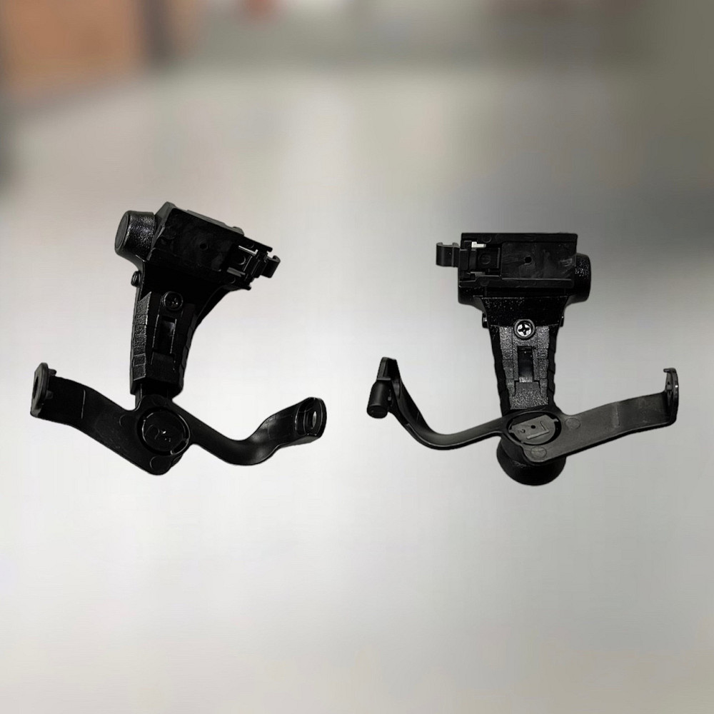 Крепление для наушников на шлем Earmor M16C, адаптер чебурашка для наушников на рейку ARC, цвет – Чёрный Solmir Киев - изображение 1