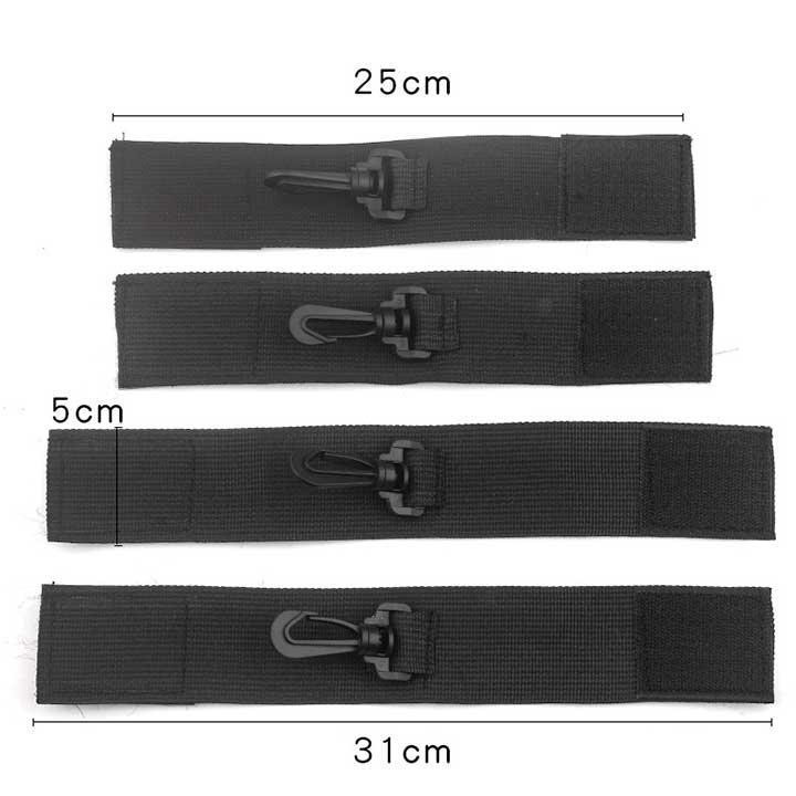 БДСМ фиксаторы рук и ног - Черный – Садо-мазо Винница - изображение 3