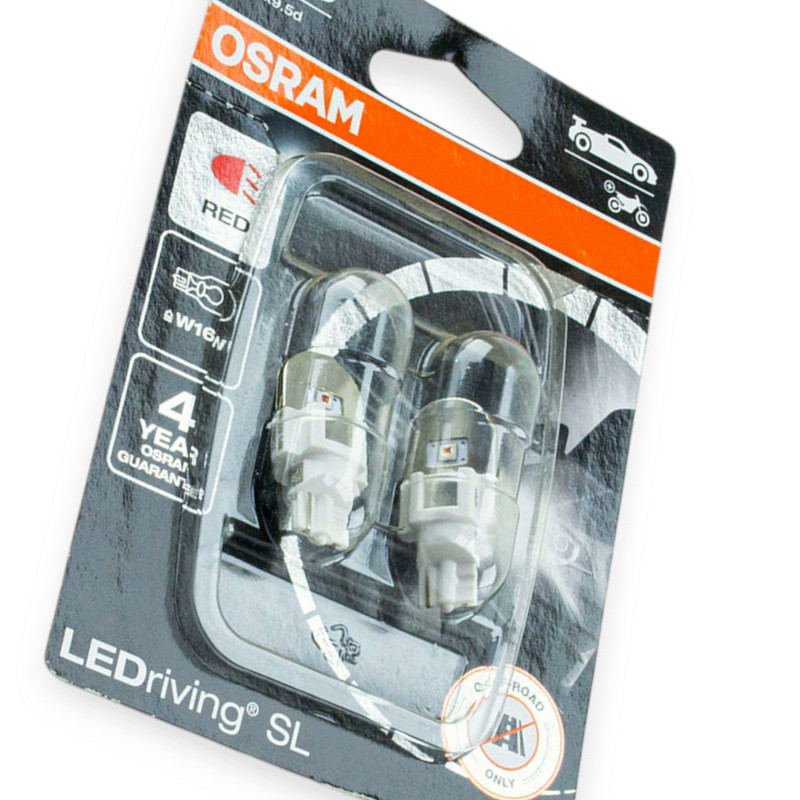 Автолампа 12V 16W W2.1х9.5d RED Лід БЦ Мукачево - фото 1