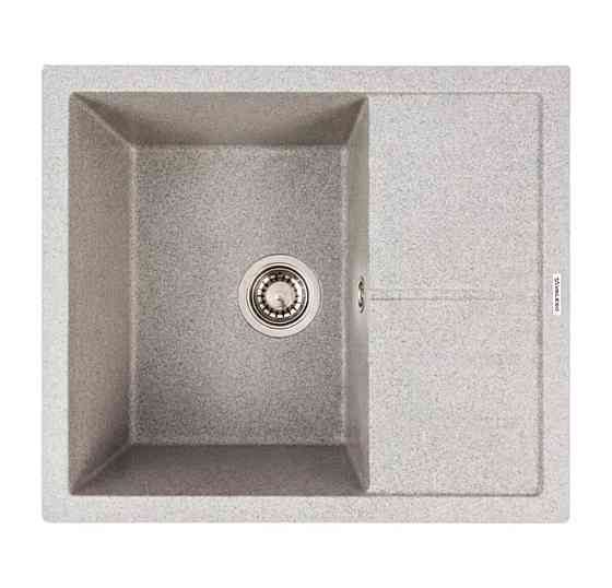 VALESO Кухонна гранітна мийка 5850 REYNA VALESO сіра Коломия