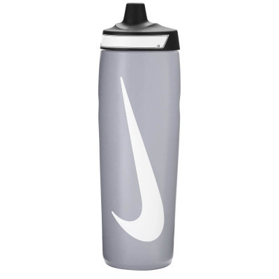 Бутылка для воды Nike Refuel Bottle 32 OZ сірий, чорний, білий 946 мл N.100.7667.086.32 (887791747501) Винница - изображение 1