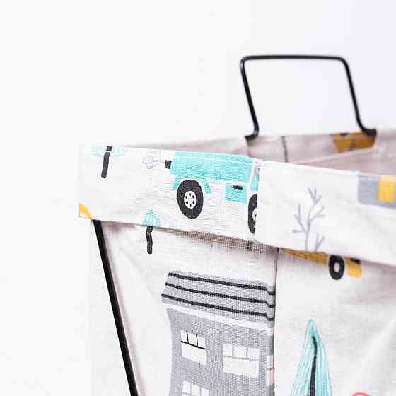 Yiwu Кошик для білизни на підставці 36×30×55 (см) м'який HP-41-3 Київ