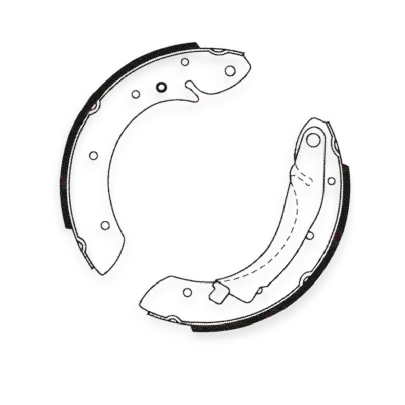 Колодки Сітроен Berlingo, автомобіль Пежо Partner (96-08) (229x42) (ABE) барабанні Мукачево - фото 2