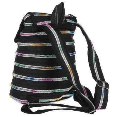 Рюкзак шкільний Zipit Zipper Black Rainbow Teeth (ZBPL-10) Вінниця