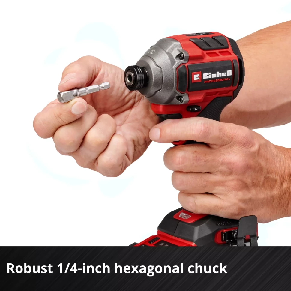 Мощная ударная отвертка Einhell Professional TP-CI 18/250-C Li BL-Solo: без АКБ (4510095) Киев - изображение 5