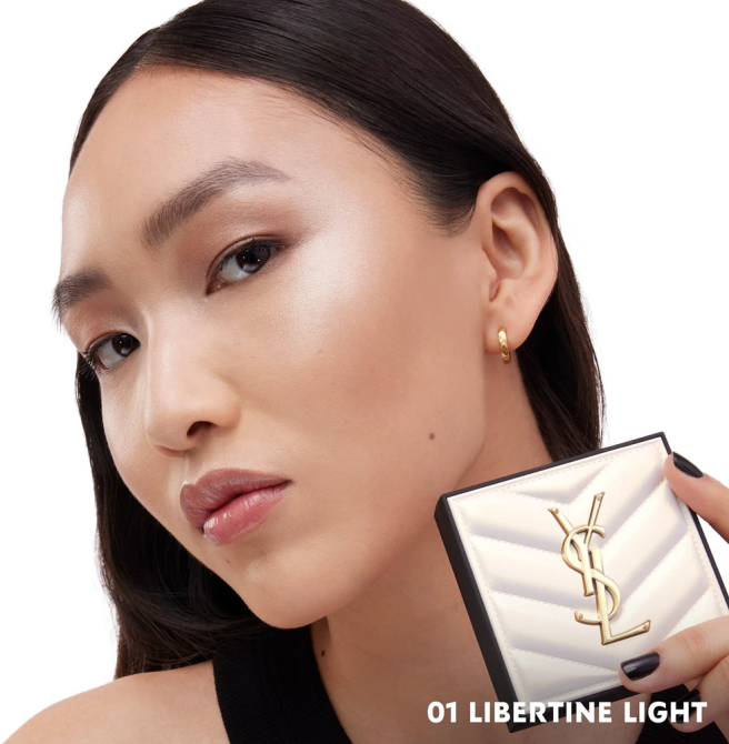 Хайлайтер для лица Yves Saint Laurent All Hours Hyper Luminize Highlighter 01 Libertine Light Славянск - изображение 4