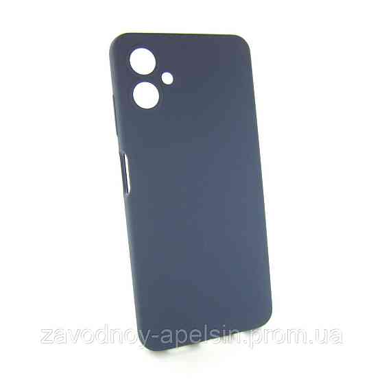 Samsung A06 A065 Чохол мікрофібра Захист камери (синій) Одеса