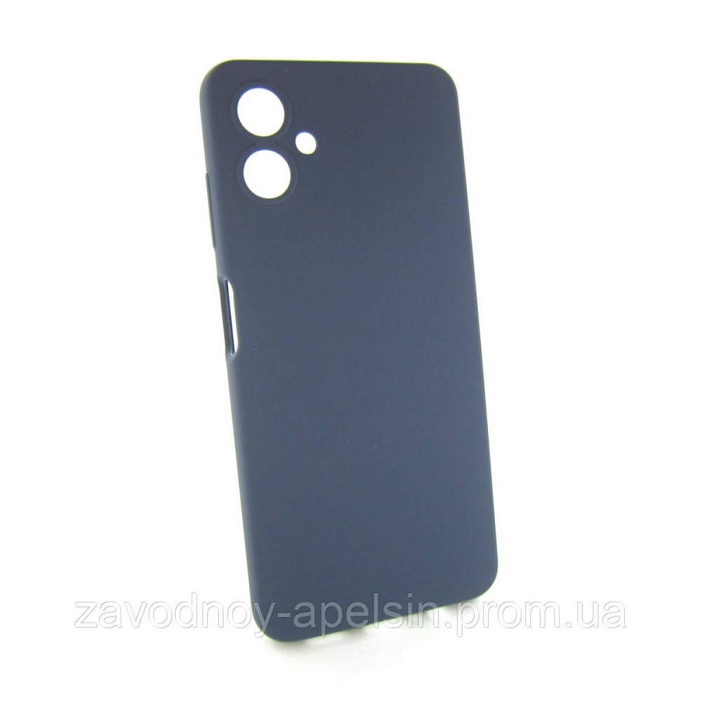 Samsung A06 A065 Чохол мікрофібра Захист камери (синій) Одеса - фото 1