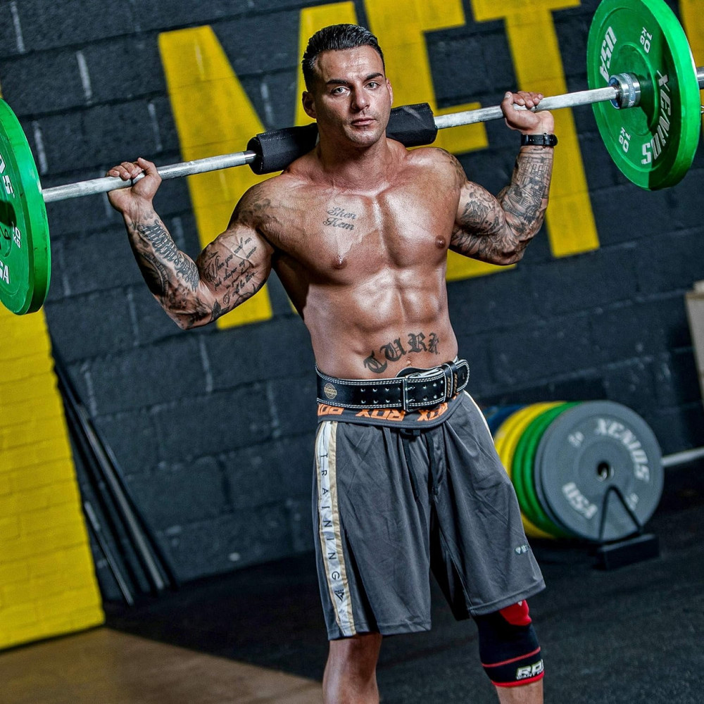 Пом'якшувальна накладка на гриф RDX B2 Gym Bar Pad Sublimation White Каменское - изображение 7